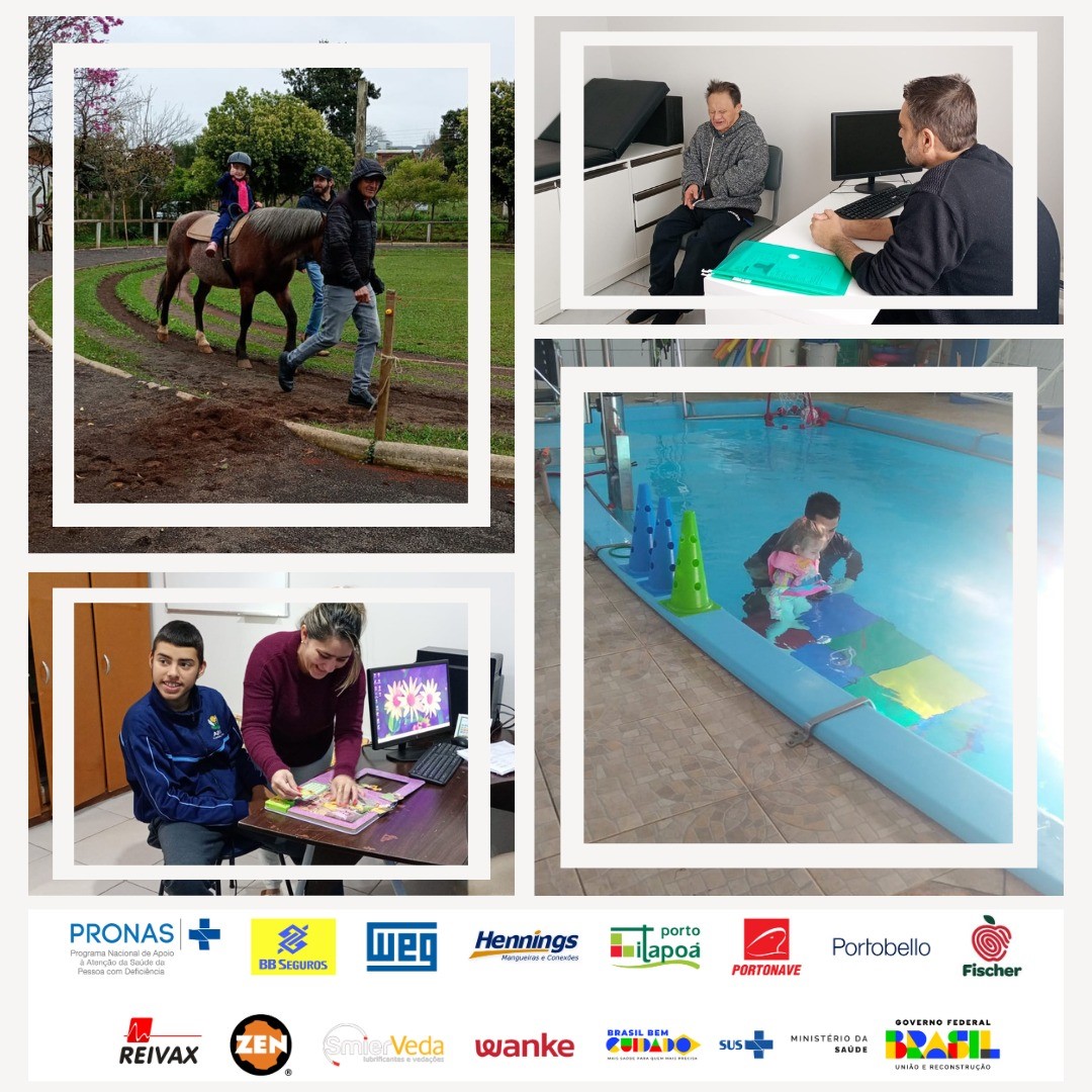 PRONAS/AGOSTO - Projeto Ludoterapia na APAE de Sao Miguel do Oeste - SC.